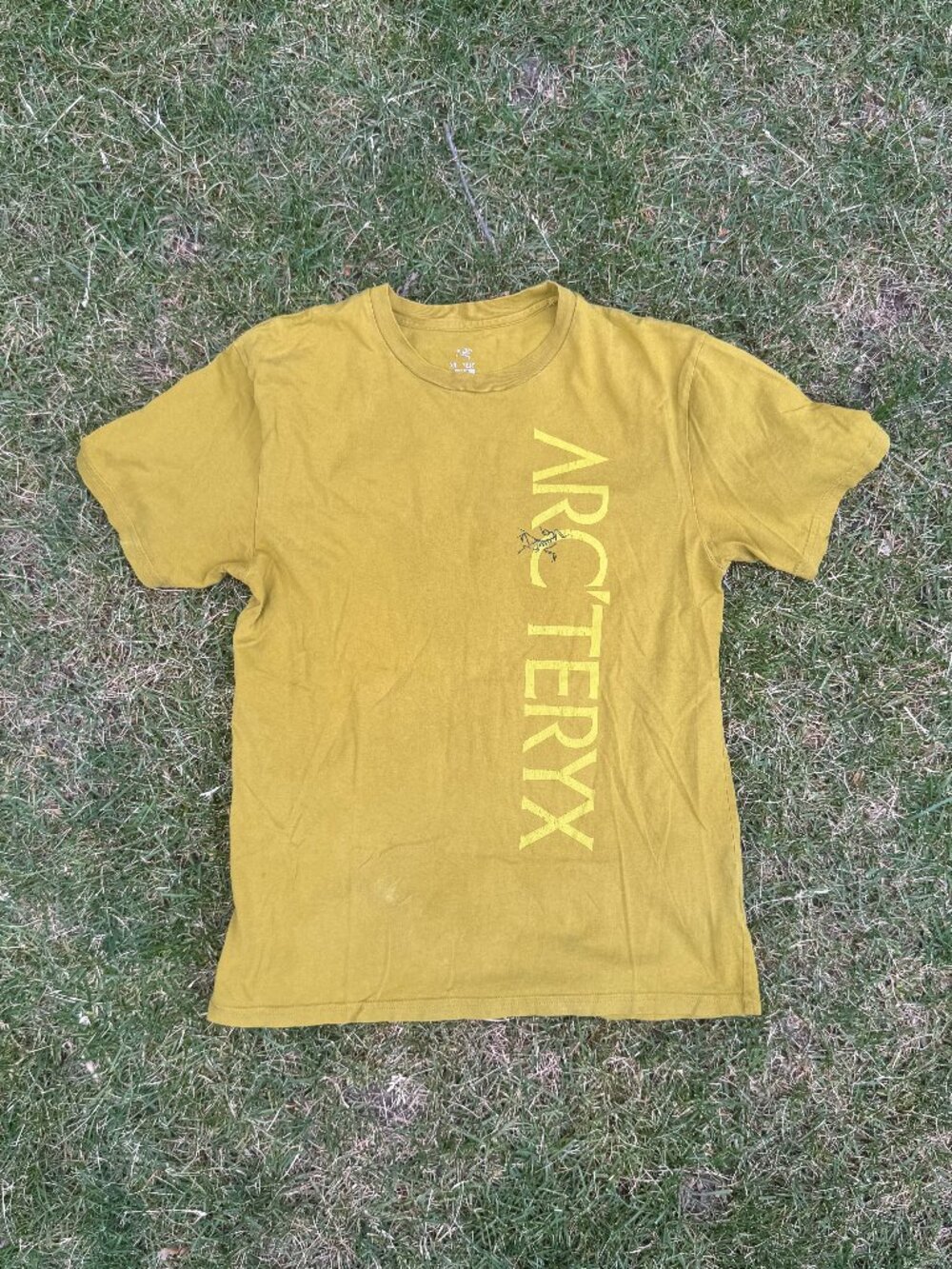 Arc'teryx - Kragg SS Logo Tee (Men's) - Mustard Yellow